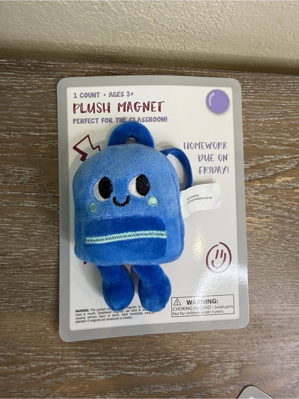 New Target Bullseye Magnetic Backpack Plush